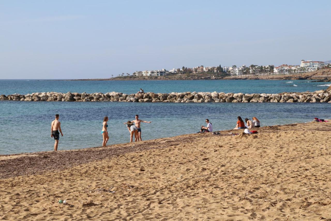Cyking 2 Bed Apartment With Pool & 10 Min To Beach 파포스 외부 사진