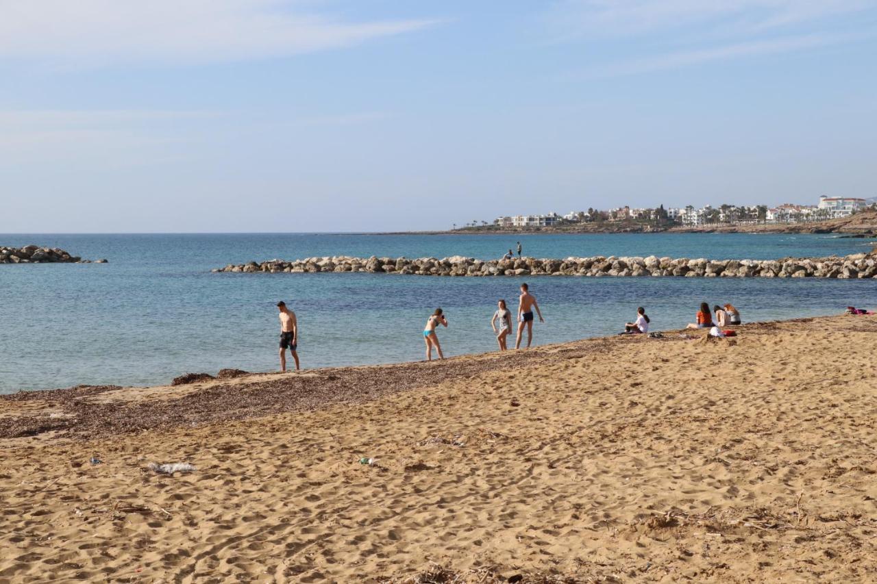Cyking 2 Bed Apartment With Pool & 10 Min To Beach 파포스 외부 사진